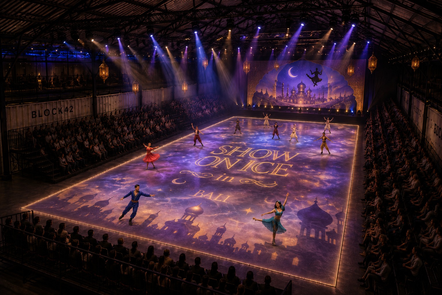 Aladdin and the famous stories from 1001 Nights on Ice