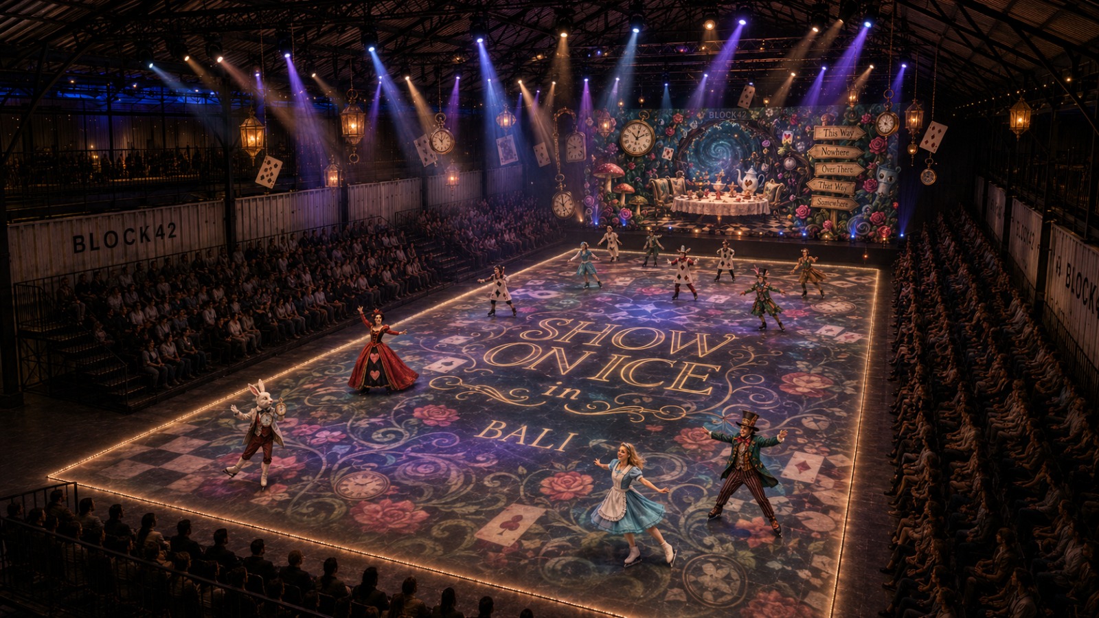 Alice in Wonderland on Ice
